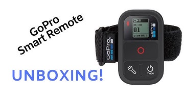 GoPro Smart Remote Unboxing 4k