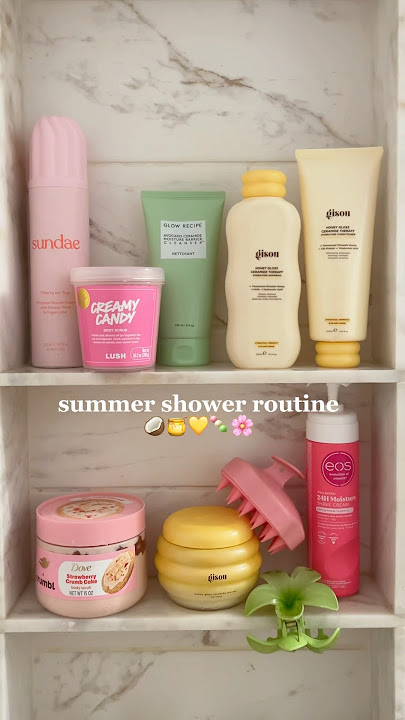 SUMMER ‘EVERYTHING’ SHOWER ROUTINE 👙 @Gisou @sundaebody #everythingshower #showerroutine