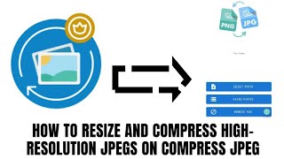 How to resize and compress high resolution JPEGs on Image Converter App screenshot 1