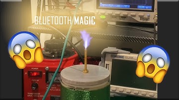 My Bluetooth Plasma Speaker