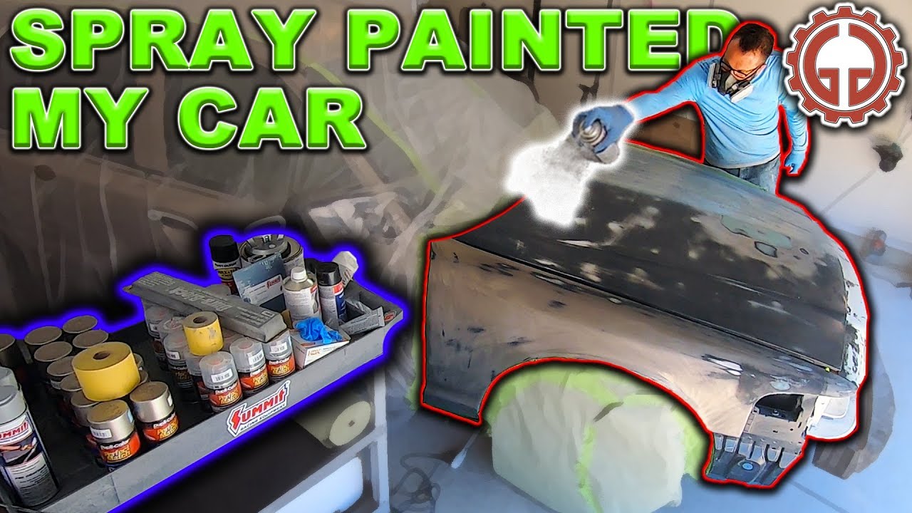 How to spray paint your car, learn from my mistakes on my Crown