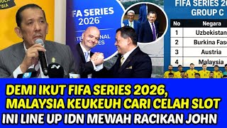 MALAYSIA NGOTOT JOIN FIFA SERIES CARI SLOT PROTES PADAHAL UDA DITOLAK FIFA IRI DGN IDN