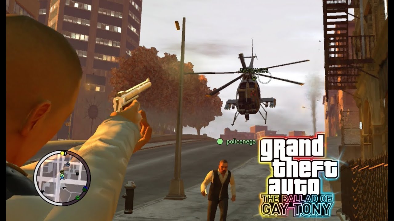 Split Screen GTA 4.