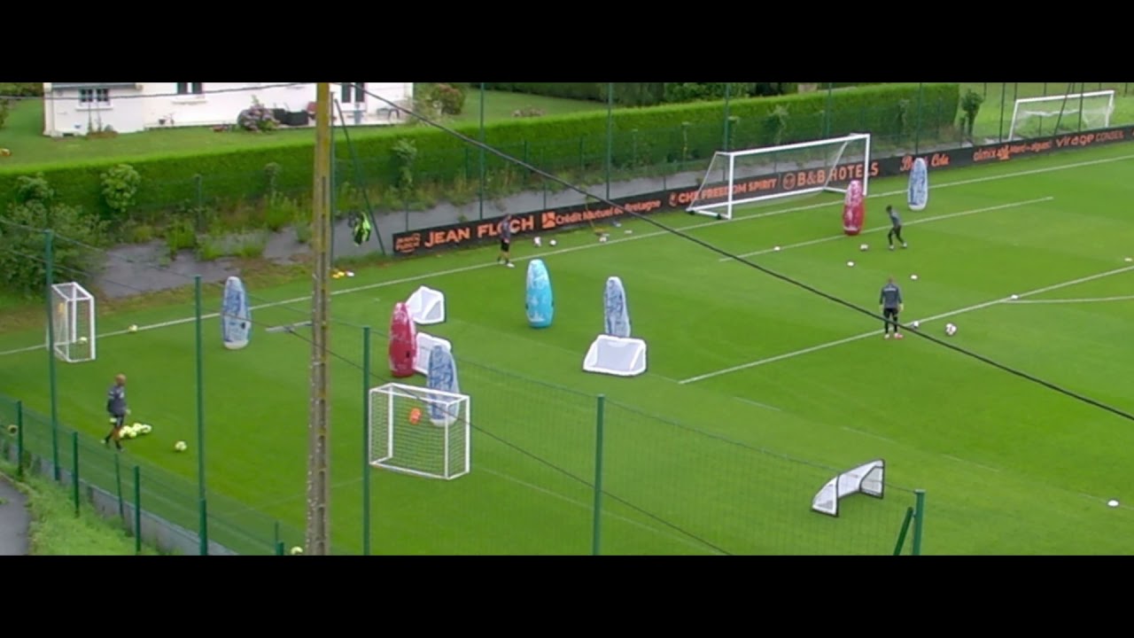 Circuit relances gardien de but sous différentes formes