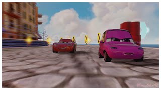 Cars 2 The Video Game Chuki - Battle Race Missiles Casino Tour 1 Lap