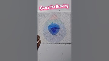 Guess the Drawing Satisfying Art #shorts #drawingvideo #youtubeshorts #satisfyingvideo #colormixing