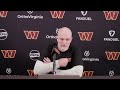 HC Dan Quinn Speaks to the Media on Victory Sunday | Washington Commanders