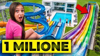 1 MILLION SPECIAL: I BUILT A WATER PARK IN THE GARDEN OF THE ICONIC QRTZ CLUB VILLA! screenshot 5
