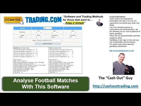 Analyse Football Match Software