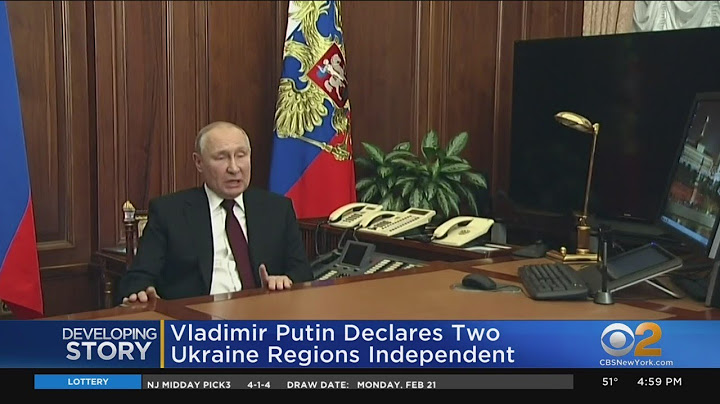 Vladimir Putin declares two Ukraine regions independent