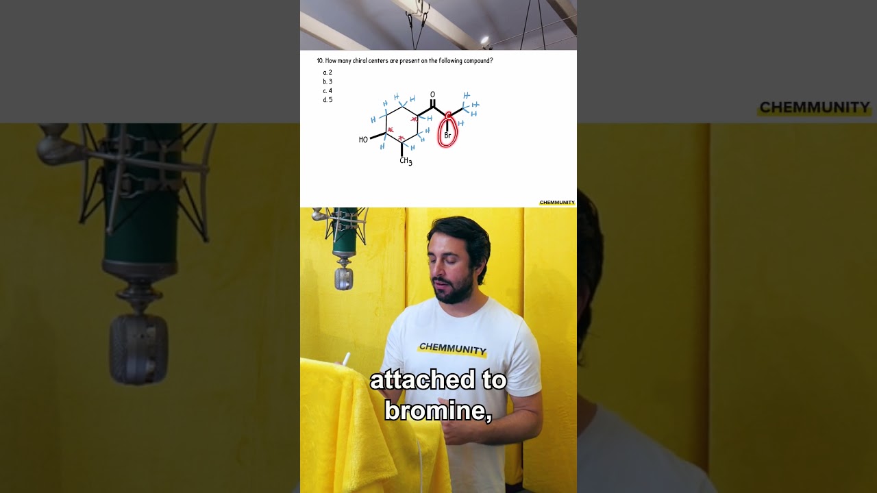 Identifying Chiral Centers in Organic Molecules