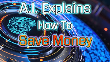 A.I.  Explains How to Save Money