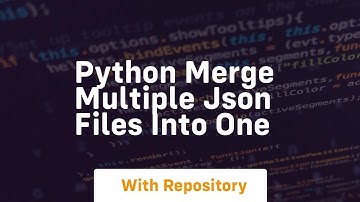 python merge multiple json files into one