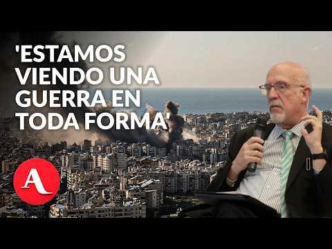 Álvarez Fuentes advierte un escenario de “guerra en toda forma” en Medio Oriente