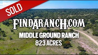 Middle Ground Ranch - 823 Acres Hext, Texas SOLD