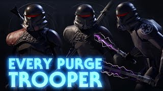 Every Imperial Purge Trooper Type in Star Wars