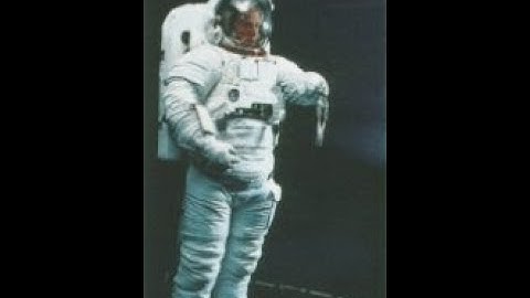 Donning the Shuttle EMU space suit