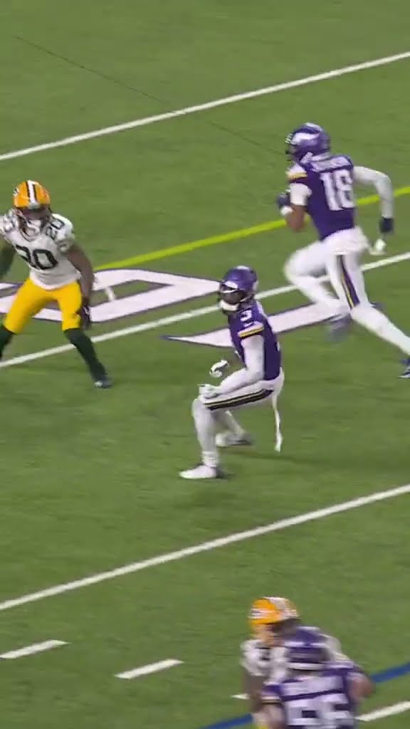 really sold it ? #jordanaddison #minnesota #vikings #nfl