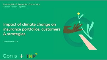Impact of climate change on insurance portfolios, customers and strategies