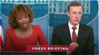 04/09/24: Press Briefing by Press Secretary Karine Jean-Pierre and Jake Sullivan