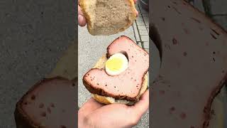 Леберкезе с яйцом 🍳🍞