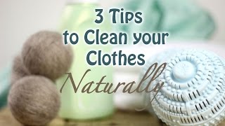 How to Clean Your Clothes Naturally | No Detergent Needed!