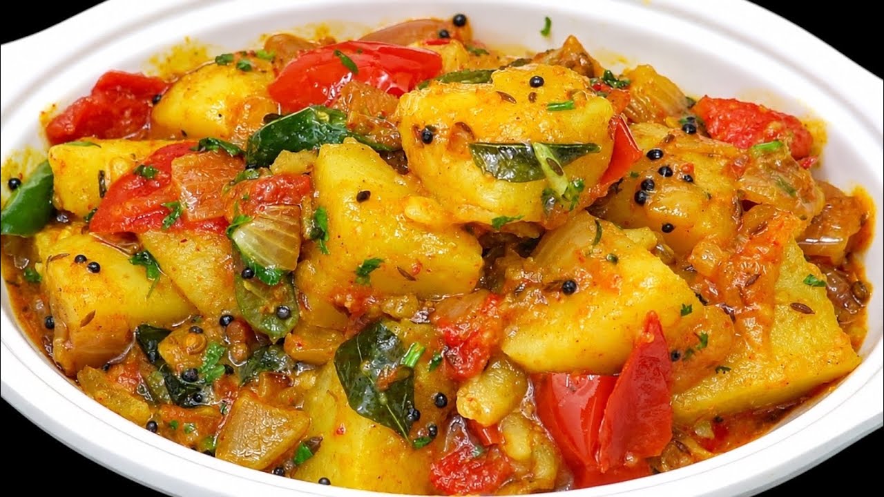 ⁣5 ਮਿੰਟਾ ਵਿੱਚ ਬਣਾਓ ਝਟਪਟ ਆਲੂ ਦੀ ਟੇਸਟੀ ਸਬਜ਼ੀ | Aloo Ki Sabji