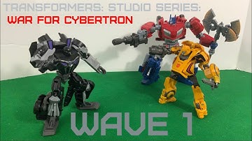 [Transformers: Stop Motion] Transformers: Studio Series: Gamer Edition War For Cybertron Wave 1