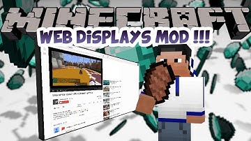 Minecraft Mod Review : WEB DISPLAYS MOD!!!