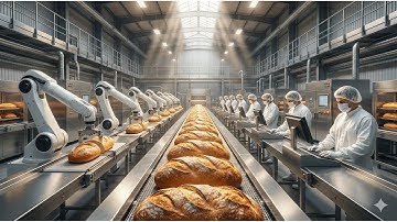 Inside the Bread Factory: From Harvested Wheat to Oven-Fresh Packaged Loaves (Complete Process)