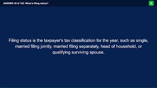 CPA REG/TCP: Federal Taxation of Individuals