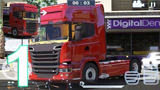 TDS-Truck Driver Simulator Gameplay Walkthrough Part 1 (IOS/Android) screenshot 4
