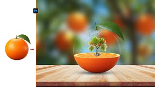 Orange Manipultaion in Photoshop | Easy Trick #photoshop