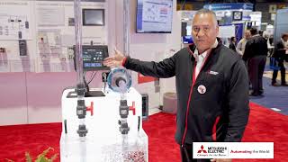 Mitsubishi Electric Automation Demo: Anti-Clog (Pump Cleaning) with VFD