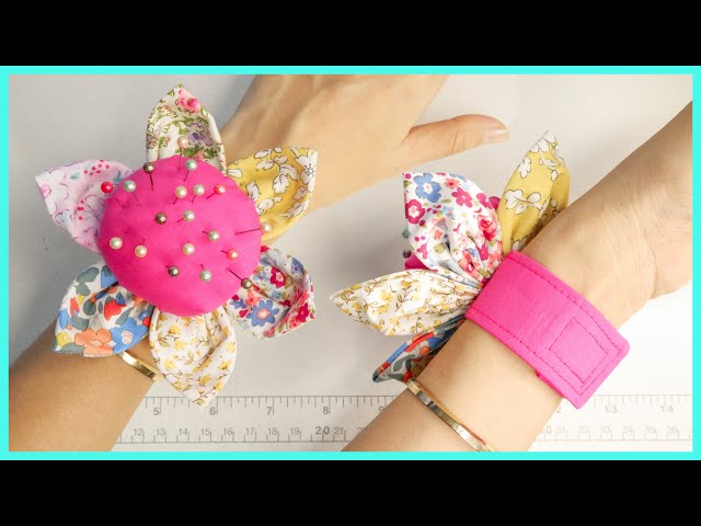 Tutorial: How to Sew a Pincushion Wristband - WeAllSew