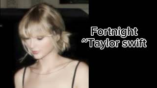 Fortnight|Taylor Swift|Vocals only