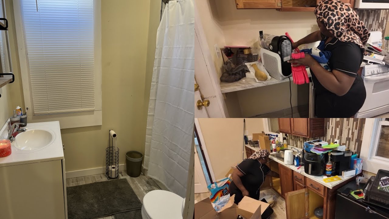 Unpacking My Kitchen + Bathroom Reveal in Our New Home 🏡✨