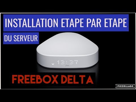 FREEBOX DELTA, Installation Etape par Etape du Serveur + Unboxing (by Double Test)