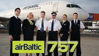 AIR BALTIC Cockpit BOEING 757 and 737-300 (2009)