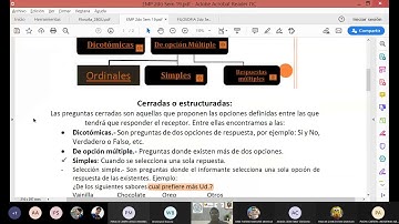 Realizar una Encuesta - Tipos de preguntas 1/2 (Teórico)