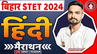 Bihar STET 2024 | Hindi Marathon, Complete Hindi in One Video, STET Hindi By Raj Sir