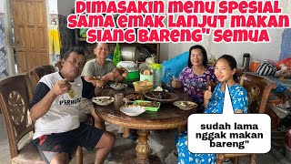 BEGINI KONDISI DAPUR EMAK, DIMASAKIN MENU SPESIAL LANJUT MAKAN BARENG'