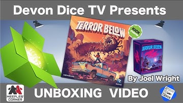 Terror Below Unboxing by Joel Wright