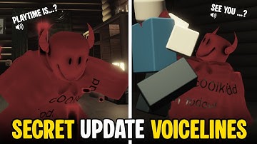FORSAKEN: New C00lkidd SECRET Voicelines Update