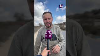 هجوم قطعان المستوطنين على المزارعين عند مدخل قرية يتما جنوب نابلس.