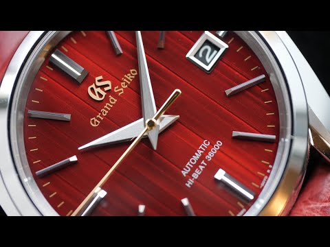 Grand Seiko Heritage SBGH269 Autumn Red (2020) Review | Hafiz J Mehmood -  YouTube
