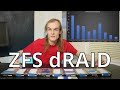 Using dRAID In ZFS for Faster Rebuilds On Large Arrays.