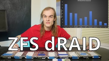 Using dRAID In ZFS for Faster Rebuilds On Large Arrays.