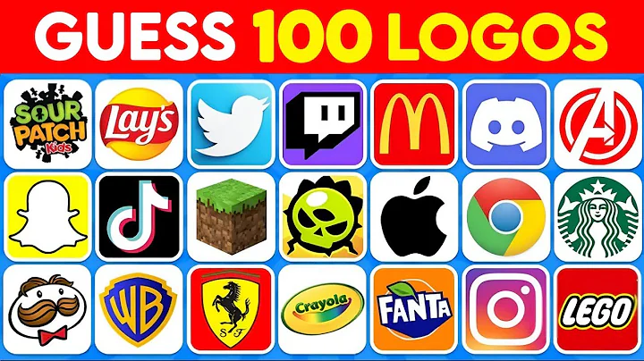 Guess the Logo in 3 Seconds -100 Famous Logos - Logo Quiz 2024