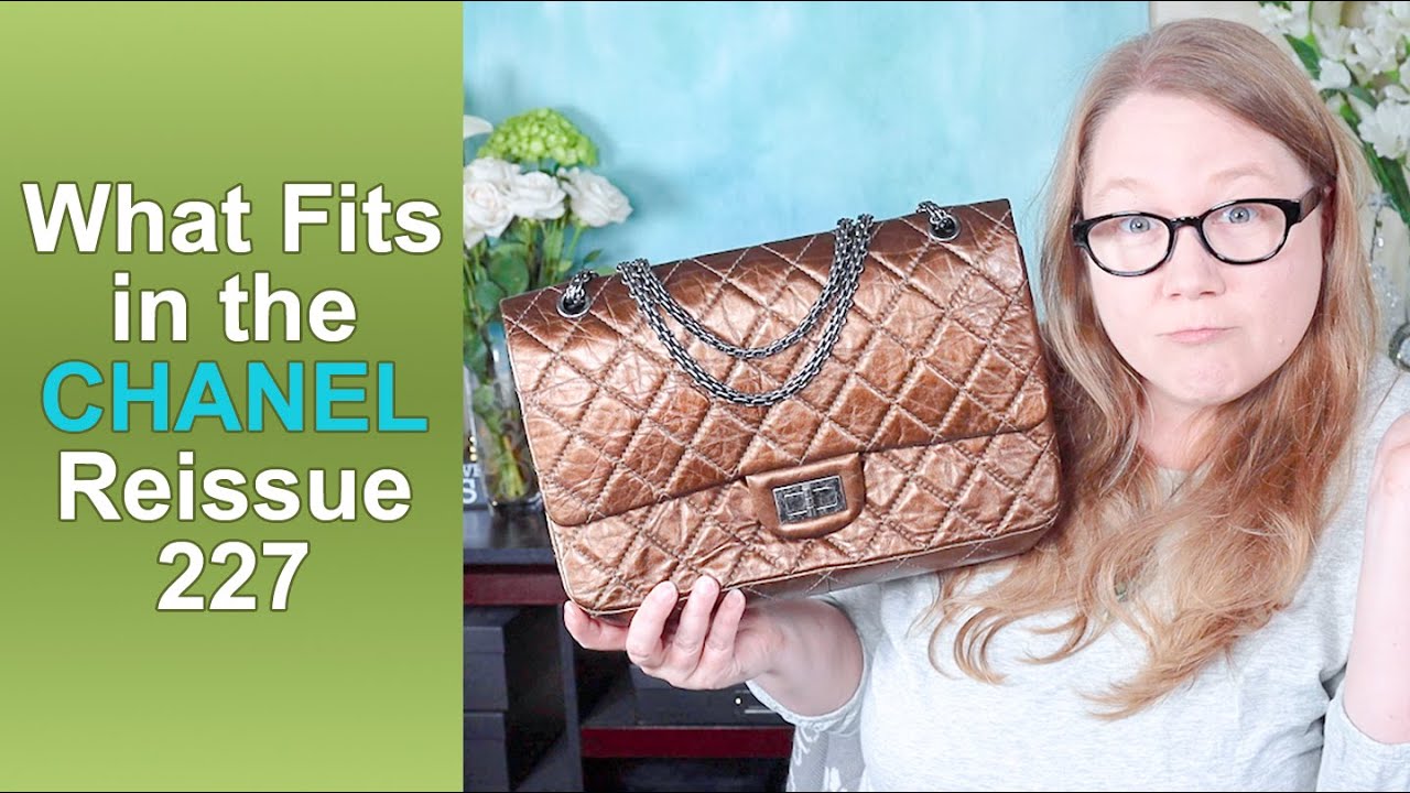 【ヴィンテージ】Rank:S☆Chanel Cyan 2.55 Reissue 226 Medium Chanel Reissue 226 Review | Minks4All - YouTube